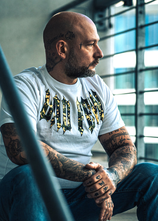 White Shirt Camo